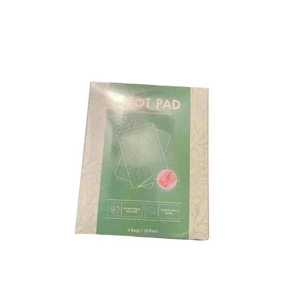 FOOT PAD - Relieves Fatigue and Stress / Improve Sleep - 4 Bags / 20 Pairs